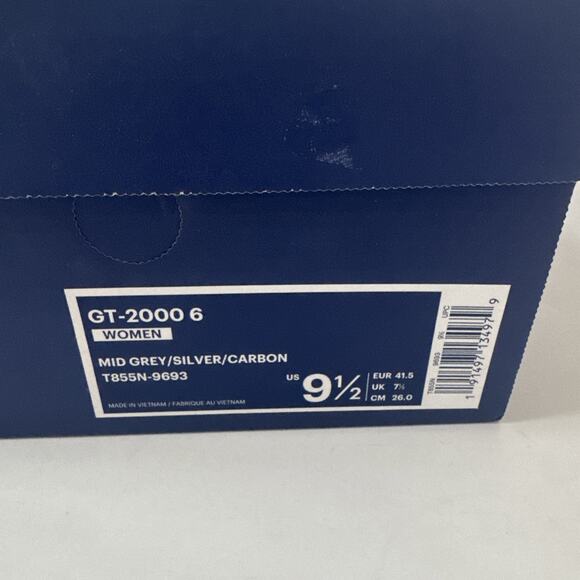 NEW Women’s ASICS GT-2000 Size 9.5 Running Shoes NWT Box has Damage - Picture 13 of 13